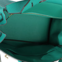 Hermès Vert Jade Epsom Birkin 30 GHW Handbag ad1