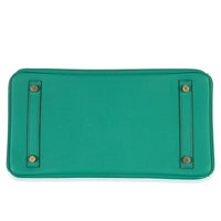 Hermès Vert Jade Epsom Birkin 30 GHW Handbag stamp