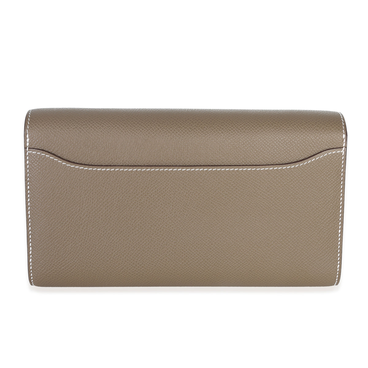 Hermès Etoupe Epsom Constance Long Wallet To Go GHW Handbag pv