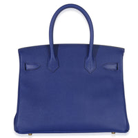 Hermès Bleu Electrique Epsom Birkin 30 GHW Handbag bv