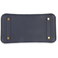 Hermès Bleu Nuit Togo Birkin 25 GHW Handbag stamp