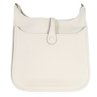 Hermès Craie Clemence Evelyne III PM GHW Handbag bv