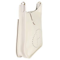 Hermès Craie Clemence Evelyne III PM GHW Handbag pv