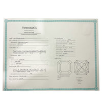 Tiffany & Co. 1.80ct Cut Cornered Mixed Cut Diamond Lucida Engagement Ring stamp