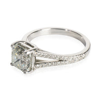 Tiffany & Co. 1.80ct Cut Cornered Mixed Cut Diamond Lucida Engagement Ring sv