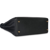 Hermès Vintage Black Ardennes Kelly 32 GHW Handbag clasp