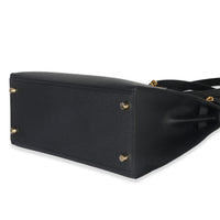 Hermès Black Epsom Kelly Sellier 28 GHW Handbag box
