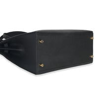 Hermès Black Epsom Kelly Sellier 28 GHW Handbag clasp
