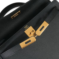 Hermès Black Epsom Sellier Kelly 28 GHW Handbag ad2