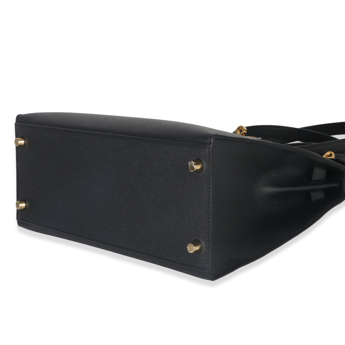 Hermès Black Epsom Sellier Kelly 28 GHW Handbag box