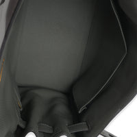 Hermès Gris Meyer Clemence Retourne Kelly 28 GHW Handbag ad1