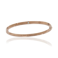 Cartier Rose Gold Diamond Small Model Love Bracelet av