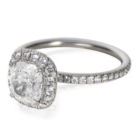 Harry Winston 1.03 ct Cushion Modified Diamond Engagement Ring sv