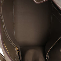 Hermès Etoupe Epsom Sellier Kelly 28 GHW Handbag ad2