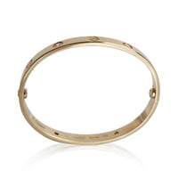 Cartier Yellow Gold Diamond Love Bracelet av