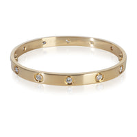 Cartier Yellow Gold Diamond Love Bracelet fv