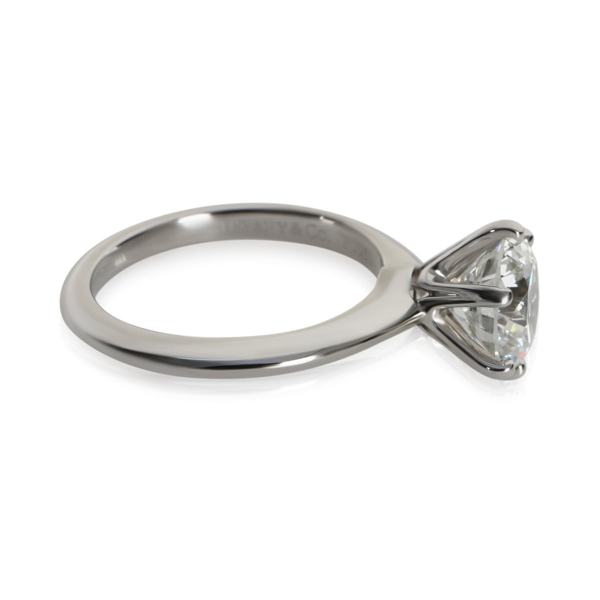 Tiffany & Co. 1.86 ct Round Brilliant Diamond Engagement Ring pv