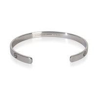 Cartier White Gold  Love Cuff Bracelet pv