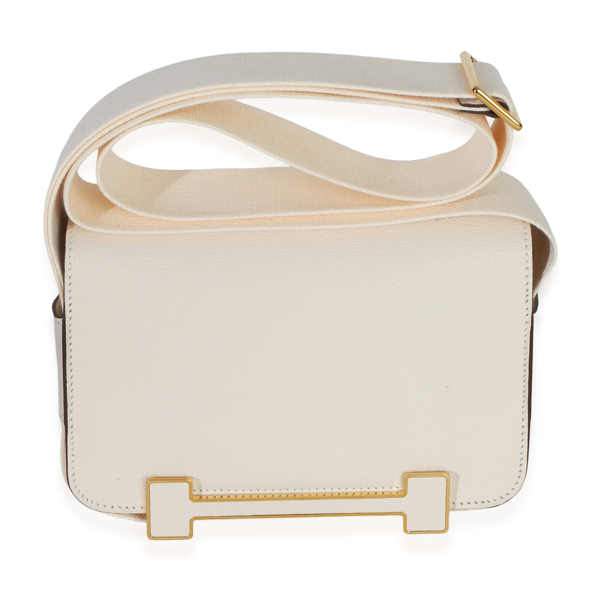 Hermès Nata Chevre Mysore Geta GHW Handbag bv