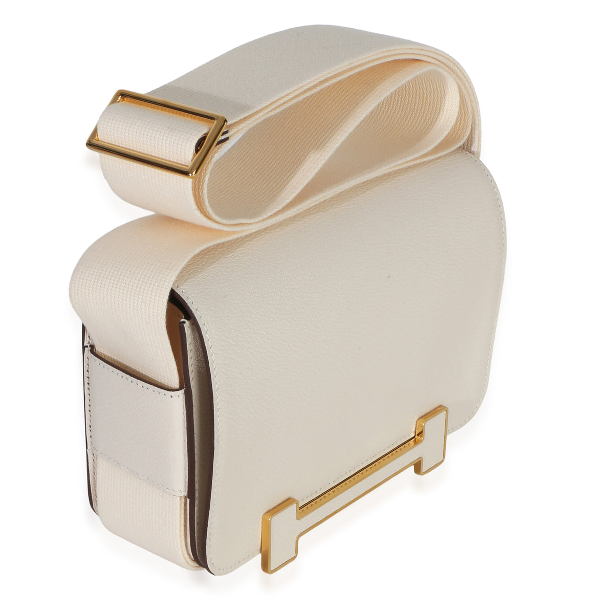 Hermès Nata Chevre Mysore Geta GHW Handbag pv