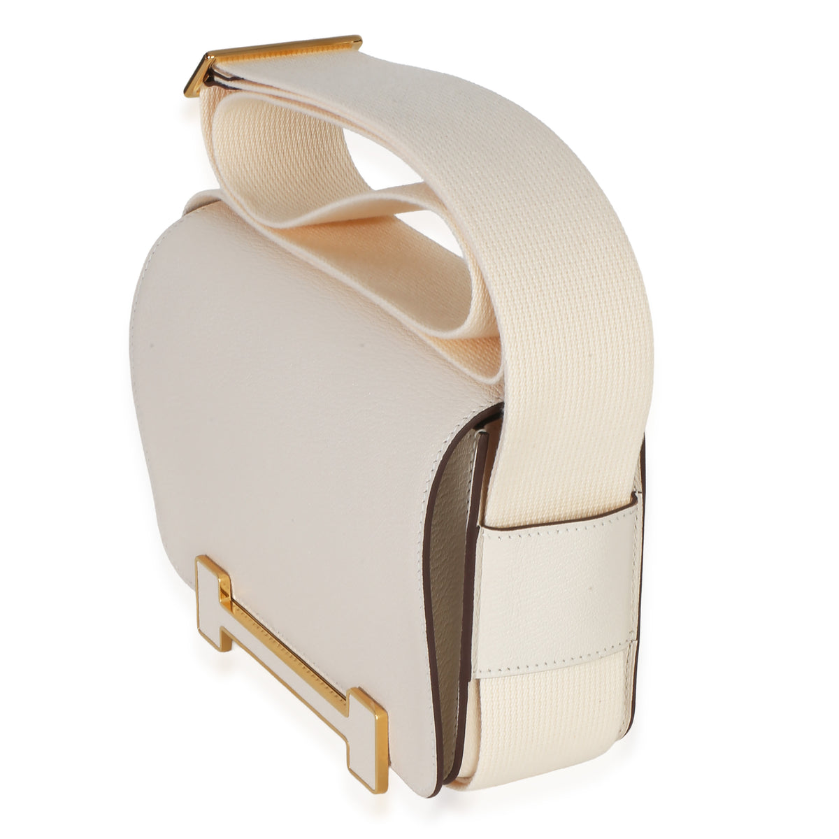 Hermès Nata Chevre Mysore Geta GHW Handbag sv