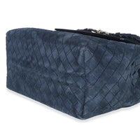 Bottega Veneta Neptune Intrecciato Suede Andiamo Messenger Bag Handbag box