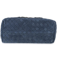 Bottega Veneta Neptune Intrecciato Suede Andiamo Messenger Bag Handbag stamp