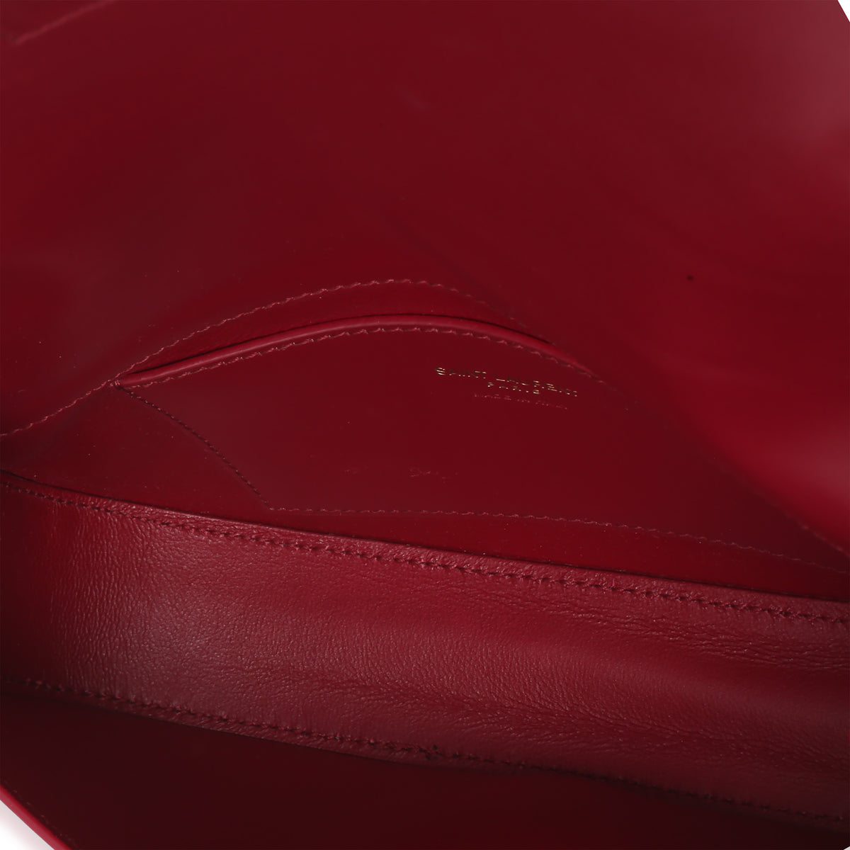 Saint Laurent Red Box Calfskin Mini Voltaire Shoulder Bag Handbag av