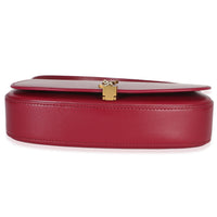 Saint Laurent Red Box Calfskin Mini Voltaire Shoulder Bag Handbag stamp