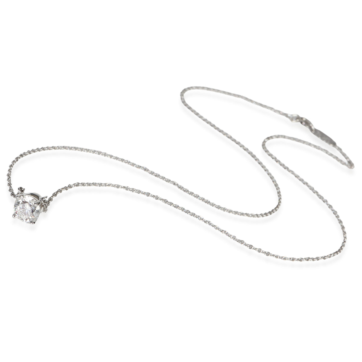 Tiffany & Co. Platinum Diamond Pendant pv