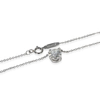 Tiffany & Co. Platinum Diamond Pendant clasp