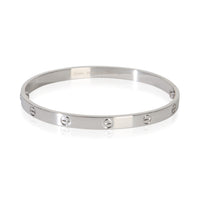 Cartier White Gold  Love Bracelet fv