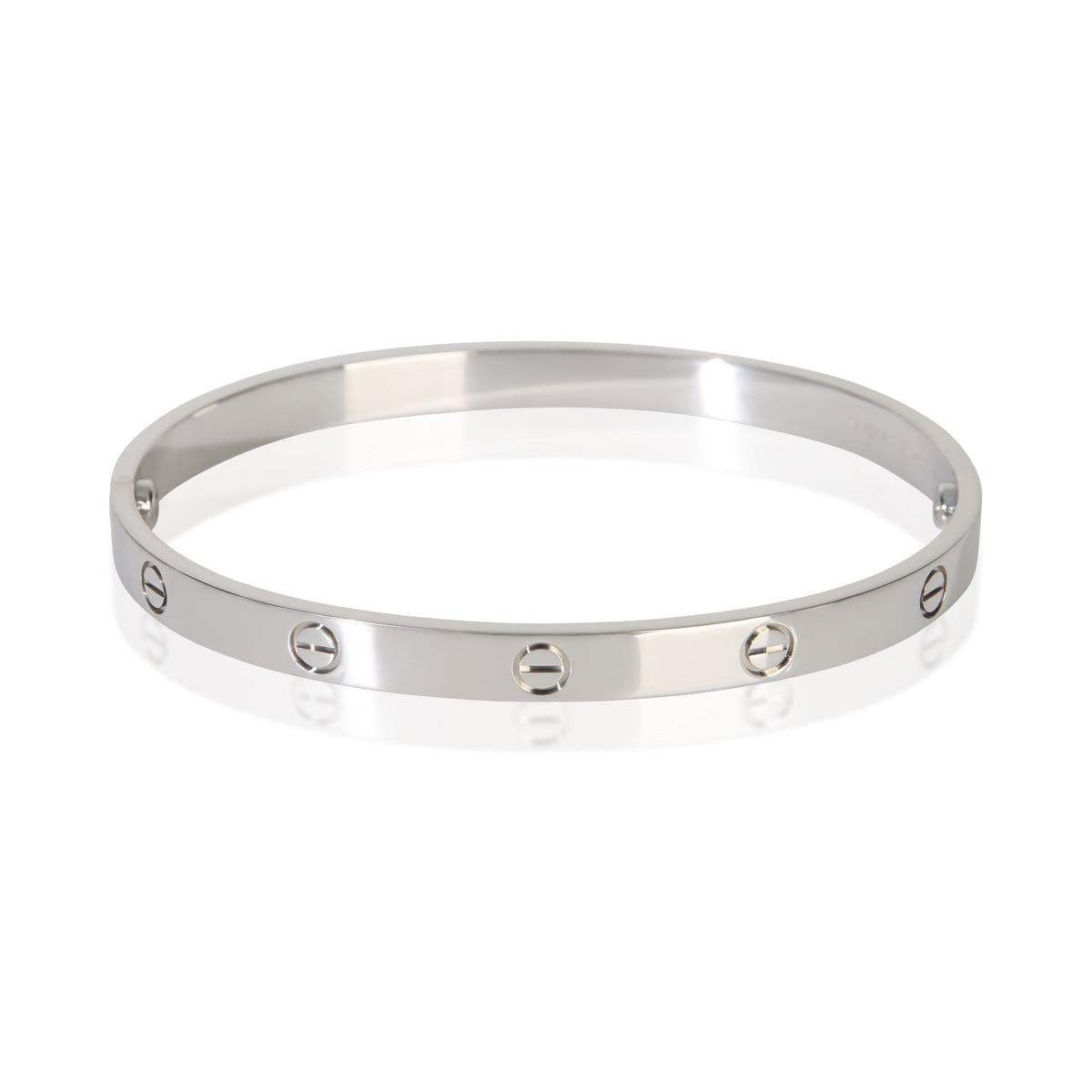 Cartier White Gold  Love Bracelet pv