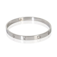 Cartier White Gold  Love Bracelet sv