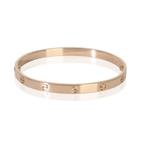 Cartier Rose Gold  Love Bracelet pv