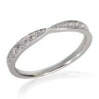 Tiffany & Co. Platinum Diamond Harmony Band bv