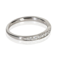 Tiffany & Co. Platinum Diamond Harmony Band av