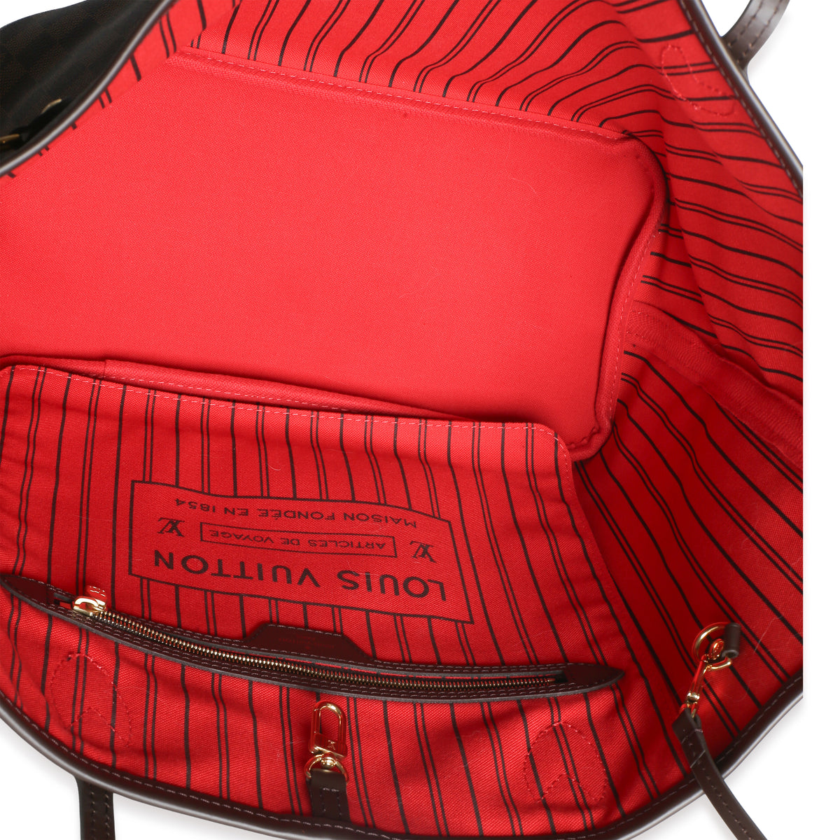 Louis Vuitton Damier Ebene Canvas Neverfull MM Handbag av