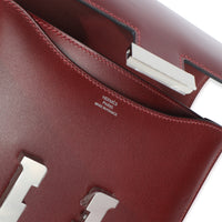 Hermès Rouge H Box Constance 18 PHW Handbag ad2