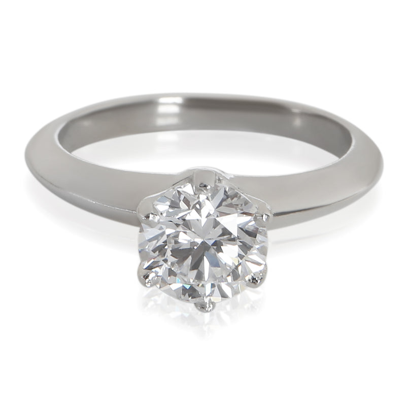 Tiffany & Co. 0.91 ct Round Brilliant Diamond Engagement Ring fv