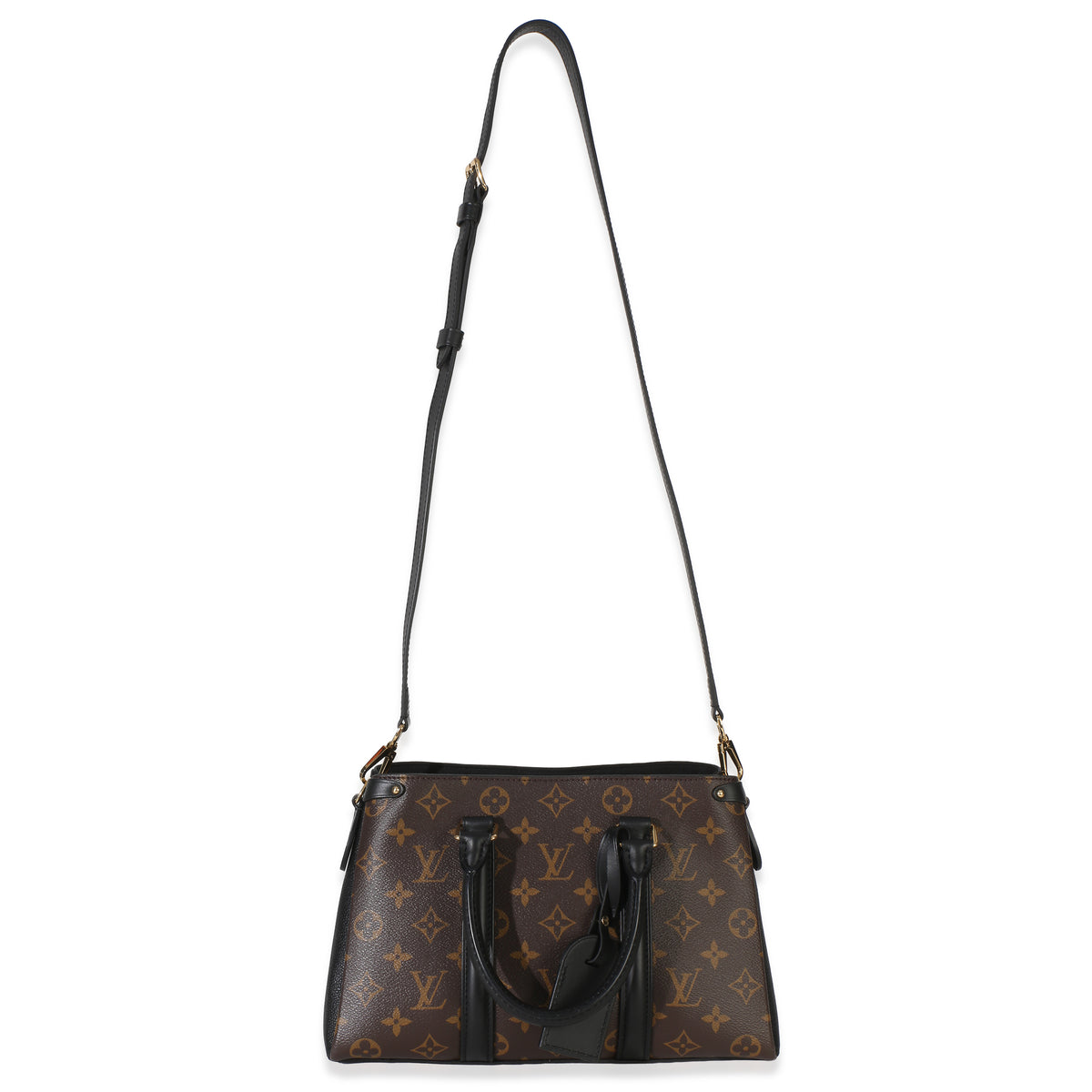 Louis Vuitton Black Monogram Canvas Soufflot BB Handbag ad1