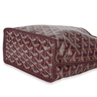 Goyard Burgundy ine Canvas Mini Anjou Handbag clasp