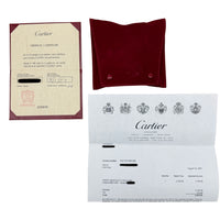 Cartier 3 Tone Gold  Trinity Bracelet box