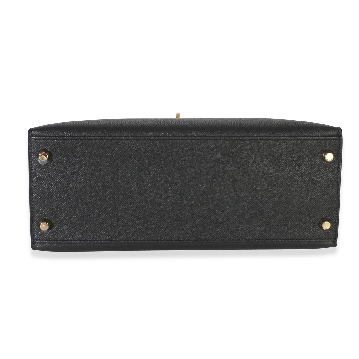 Hermès Black Epsom Sellier Kelly 28 PHW Handbag stamp