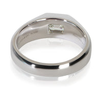 Tiffany & Co. 1.04 ct Emerald Diamond Charles Tiffany Men's Engagement Ring av