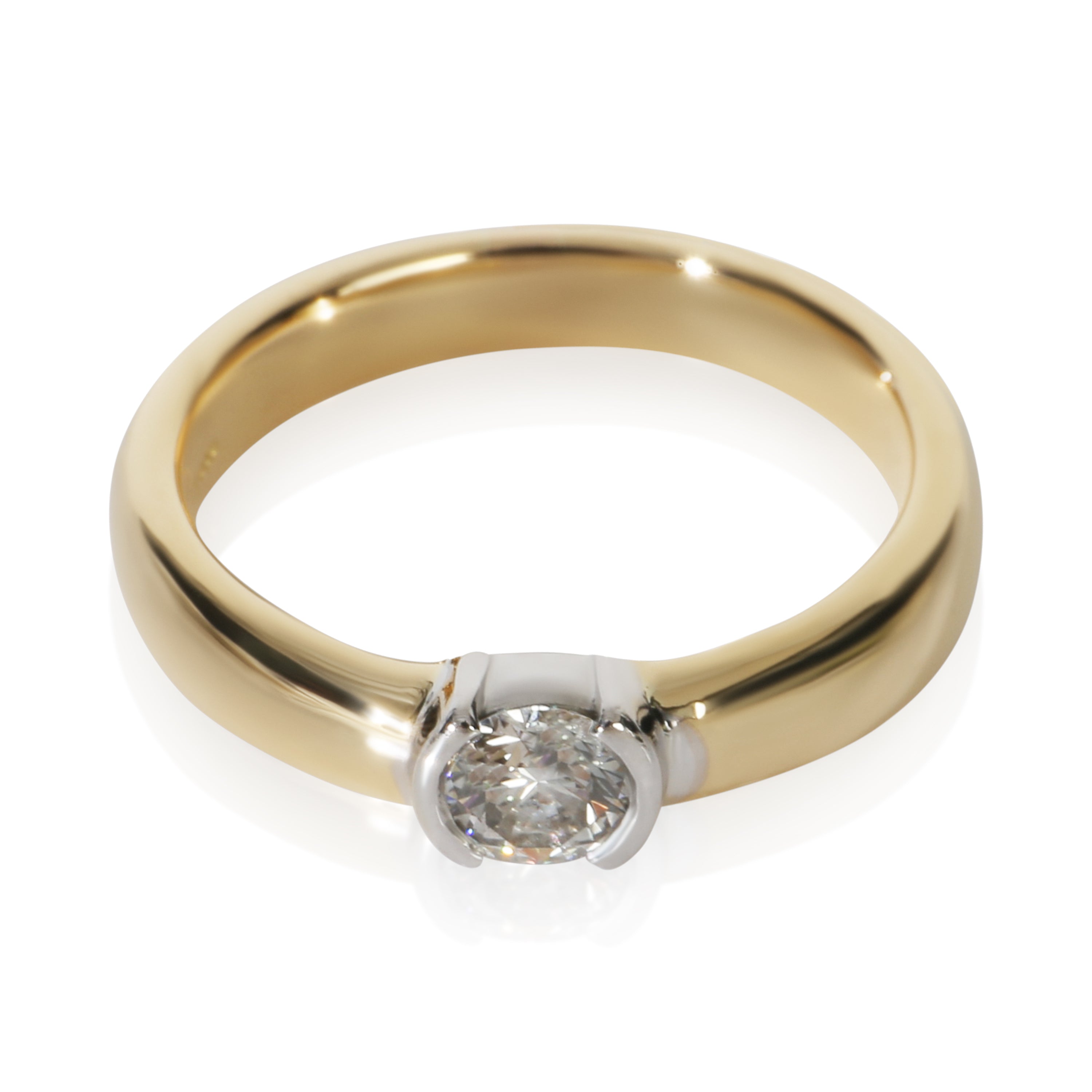 Tiffany & Co. Diamond Etoile Engagement Ring fv