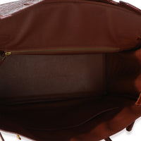 Hermès Miel Porosus Crocodile Birkin 35 GHW Handbag 9