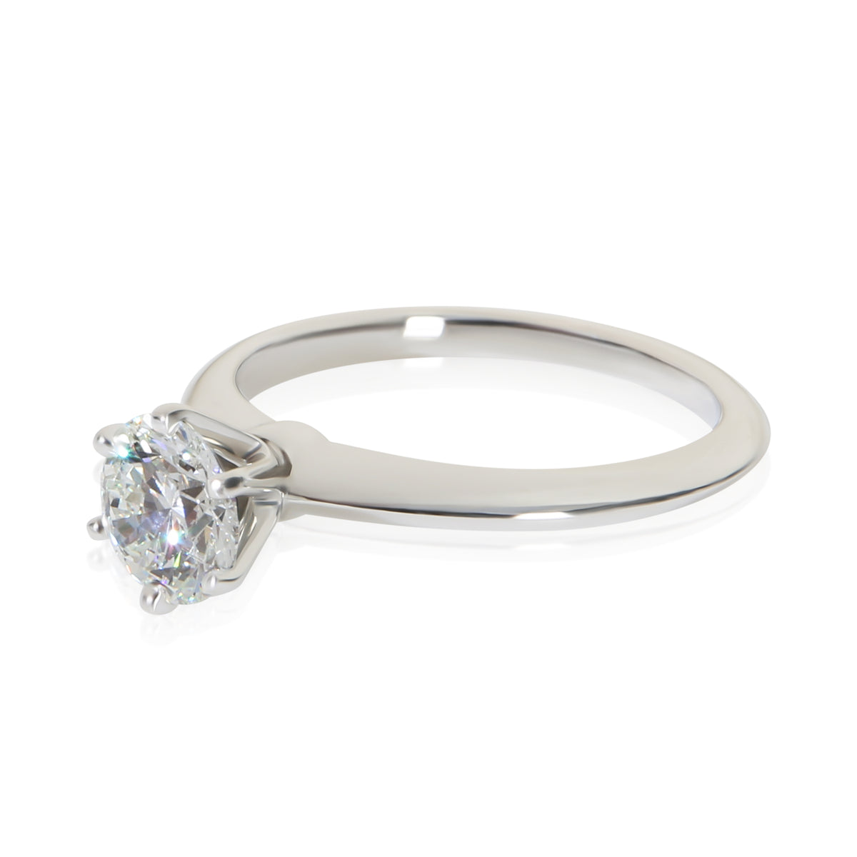 Tiffany & Co. 0.96 ct Round Brilliant Diamond Engagement Ring 2
