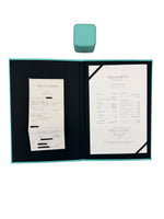 Tiffany & Co. 0.96 ct Round Brilliant Diamond Engagement Ring box
