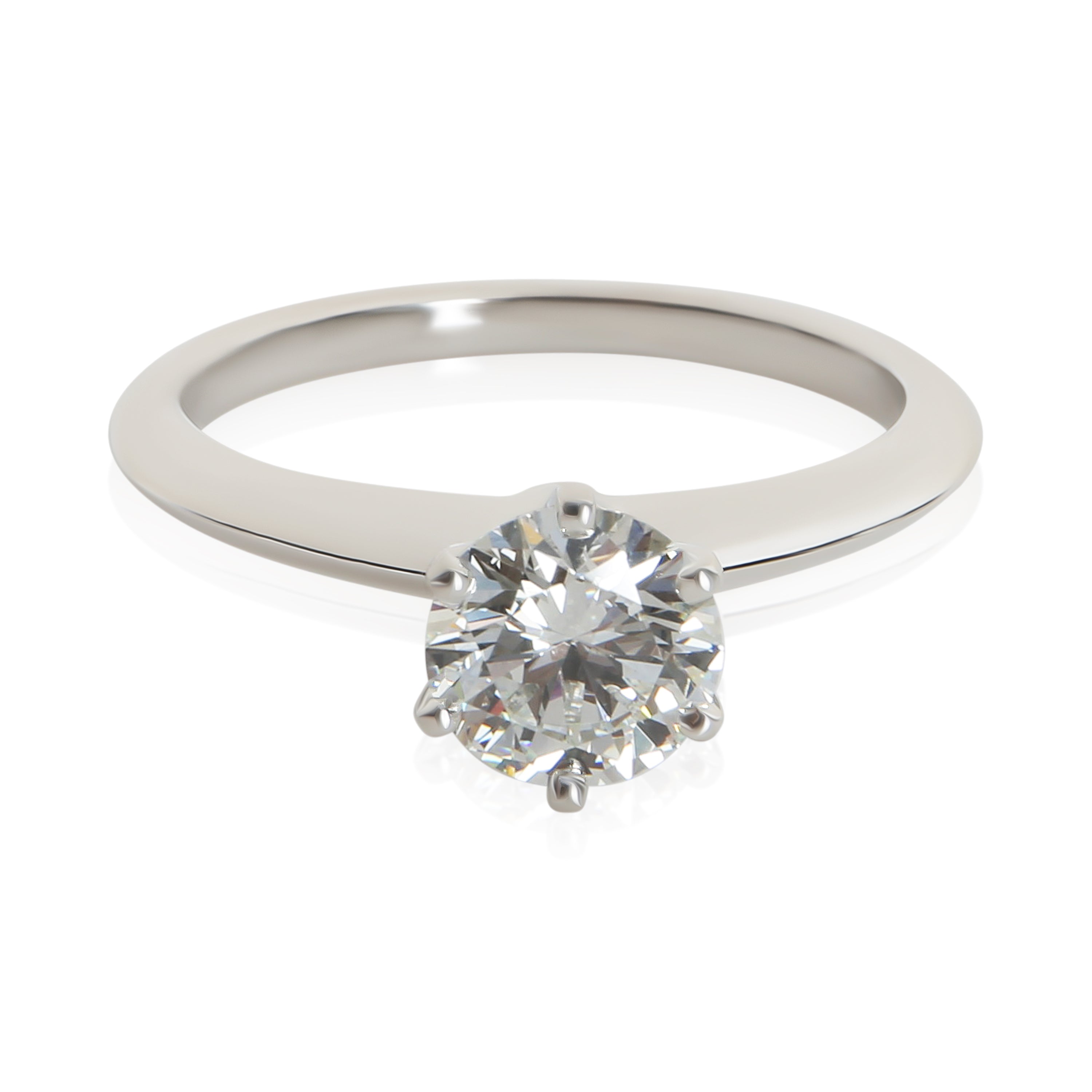 Tiffany & Co. 0.96 ct Round Brilliant Diamond Engagement Ring fv